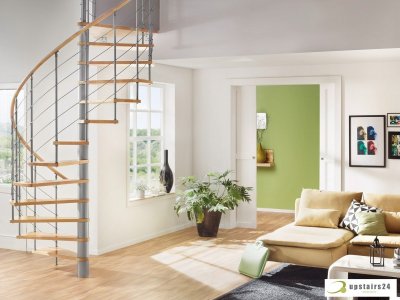 Oval Pilləkən Spiral Model Decor