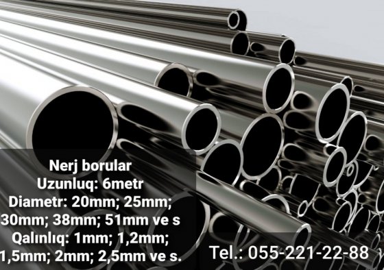 Paslanmaz boru modelləri Paslanmaz boru modelləri