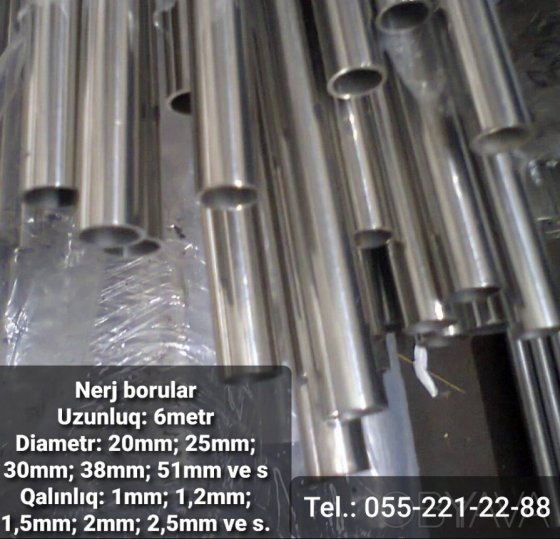 Paslanmaz boru modelləri Paslanmaz boru modelləri